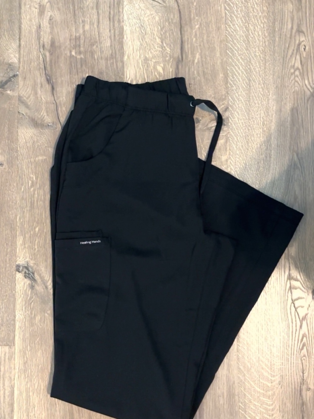 Healing Hands black scrub pants